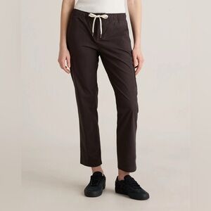 Quince Organic Stretch Ripstop Straight Pants